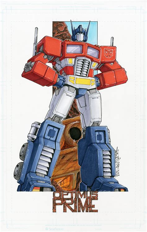 Comics Forever, Transformers Classics: Optimus Prime // artwork by...