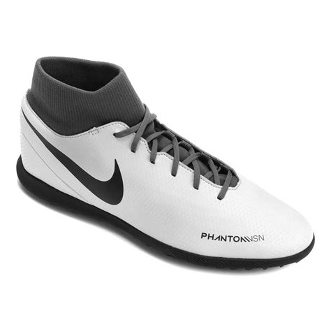 Chuteira Society Nike Phantom Vision Club DF TF - Cinza | Shop Timão