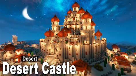 Minecraft: How to build a Desert Castle | Tutorial [part2] - YouTube