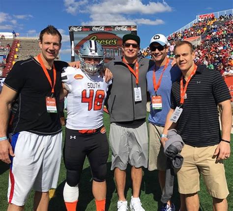 All In The Family: 'Baby Gronk' Talks NFL Draft | Reese's Senior Bowl Mobile, Alabama