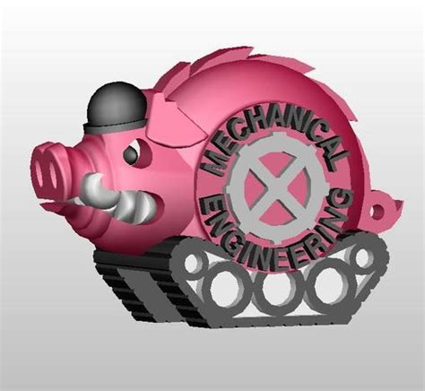 University of Arkansas, Mechanical Engineering Mascot: Mechanical Hog ...