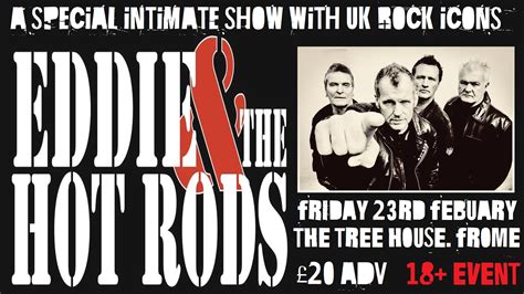 Eddie & The Hot Rods – live at The Tree House | Cheese & Grain