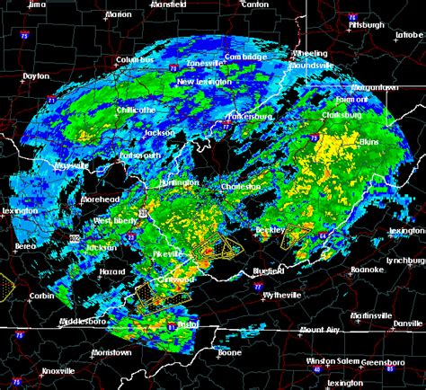 Interactive Hail Maps - Hail Map for Pineville, WV