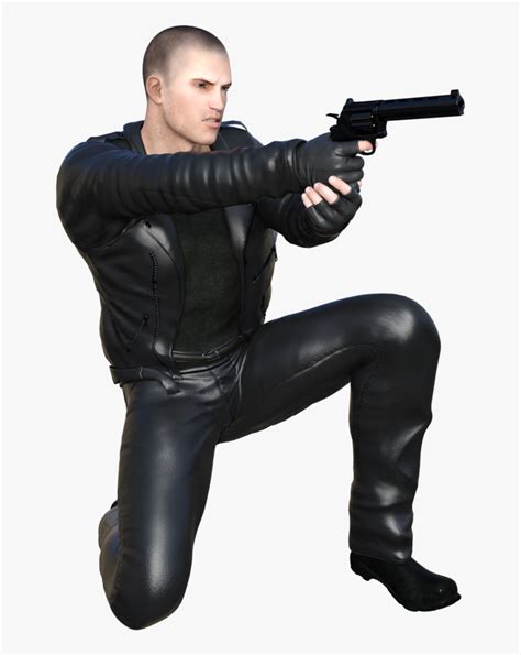 Man With Gun Png, Transparent Png , Transparent Png Image - PNGitem