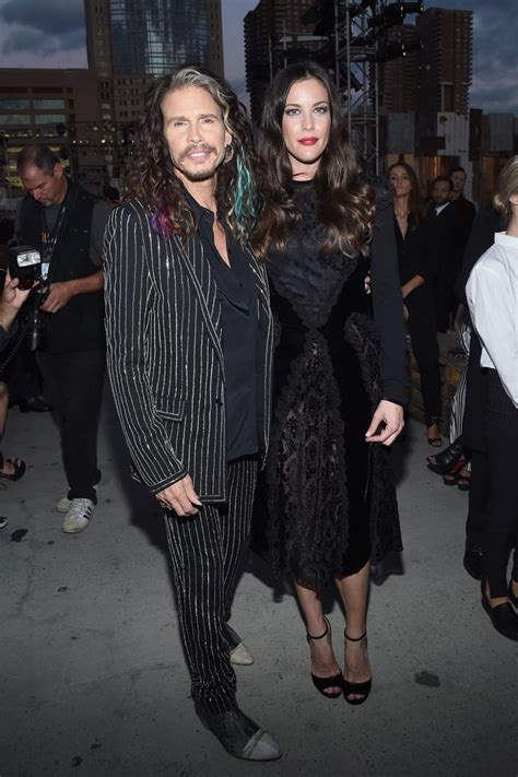 Liv and Steven Tyler | Celebrities at New York Fashion Week September 2015 | POPSUGAR Celebrity ...