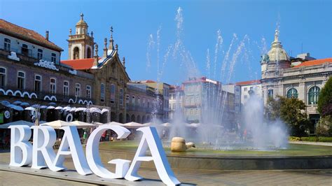 BRAGA, Portugal – Romana e Moderna Cidade de Tecnologia e Natureza ...