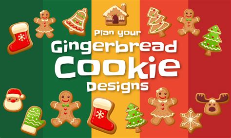 Plan Your Gingerbread Cookie Designs: Creative Printable Worksheets for ...