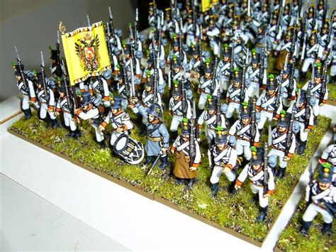 The Analogue Hobbies Painting Challenge: From MarkO - 28mm Napoleonic Austrian Line Infantry ...