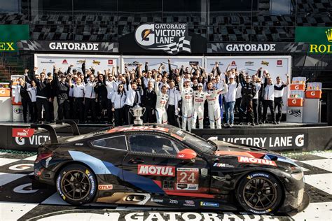 BMW M8 GTE wins the 2020 Daytona 24 Hours ahead of the Porsche