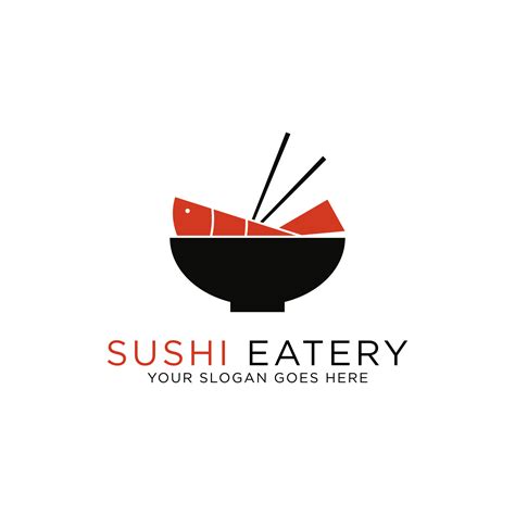 sushi eatery logo design,japanese restaurant logos set vector illustration 20379113 Vector Art ...