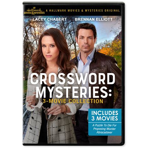 Crossword Mysteries Hallmark Channel 3-Movie Collection DVD - Hallmark ...