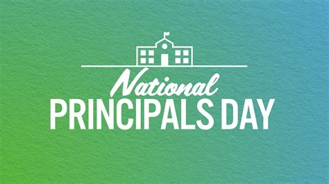 May 1st is National Principal’s Day - Waterloo Region District School Board (Waterloo Region ...