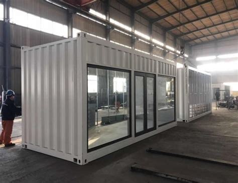 China 20FT 40FT Customized Steel Welding Shipping Container Office - China Modular House ...