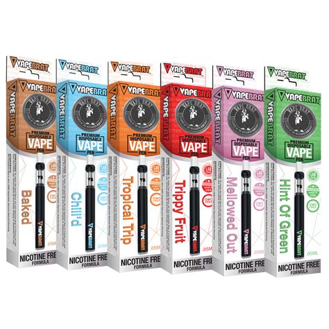 VapeBrat Disposable Nicotine Free Vape Pen - VapeBrat.com