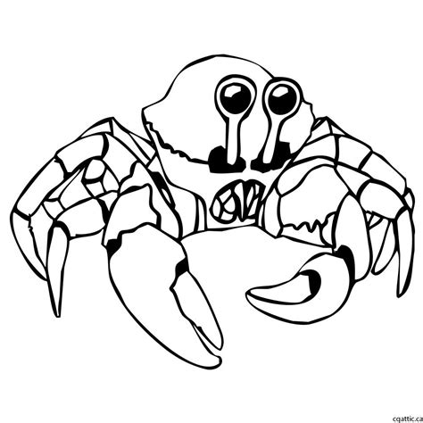 Crab Line Drawing | Free download on ClipArtMag