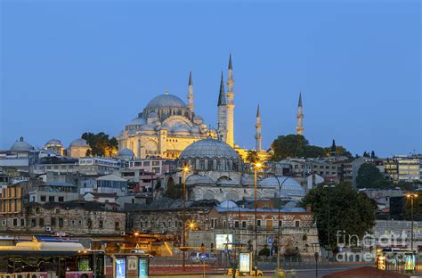 Fatih district in the morning,Istanbul. Photograph by Mohamed Elkhamisy - Fine Art America