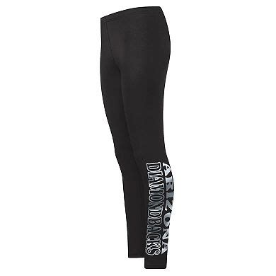 Women's G-III 4Her by Carl Banks Black Arizona Diamondbacks Stadium Lightweight Leggings