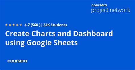 Create Charts and Dashboard using Google Sheets