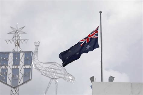 What flags fly at half-mast after Queen Elizabeth II's death and for how long? - ABC News