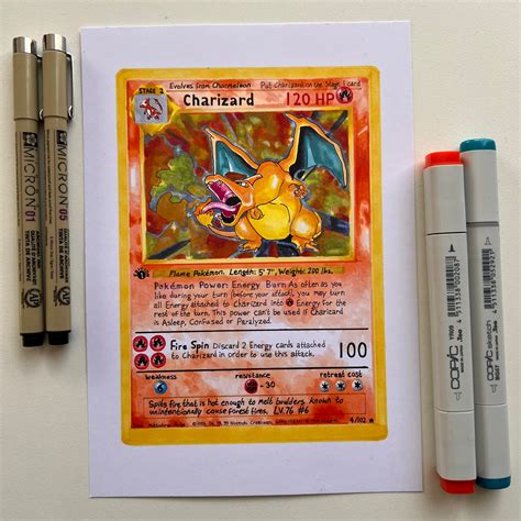 Pokemon Charizard Drawing