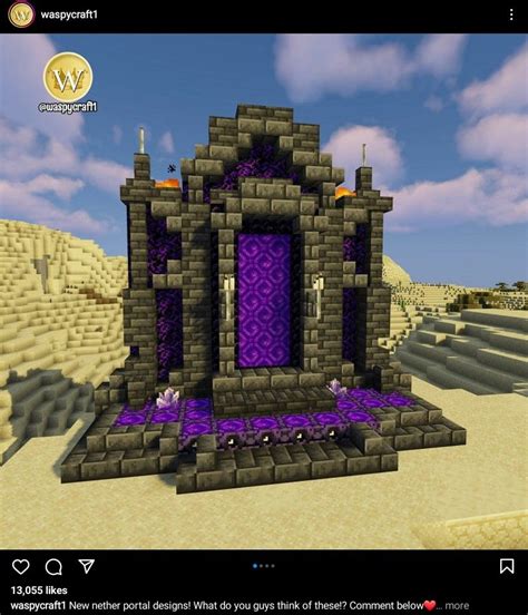 Explore Minecraft Nether Portals in 2023