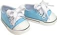 Amazon.com: Blue Doll Shoes, Fits American Girl Dolls Sneakers, Light ...
