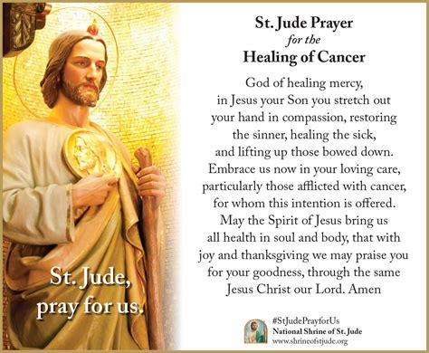 September 2020 Day of Prayer for the Healing of Cancer | The National Shrine of Saint Jude