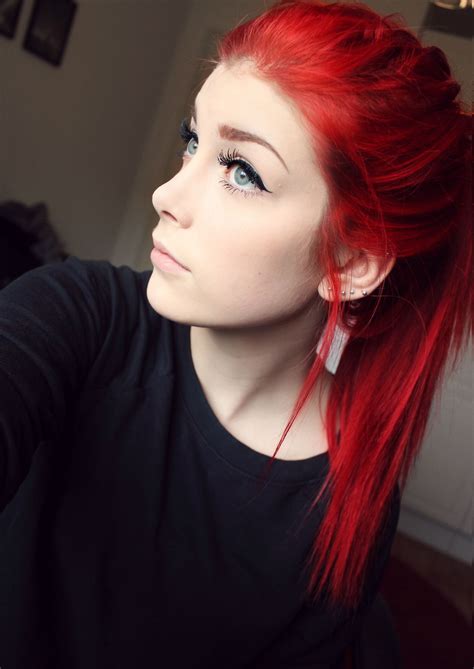 Pin by Julia Gilchrist on Hair colours | Hair styles, Red hair color, Dark hair dye