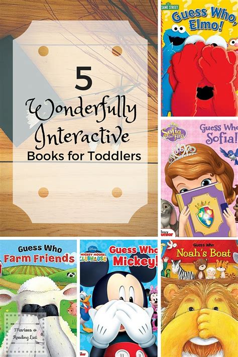 Five Wonderfully Interactive Books for Toddlers - Reading List