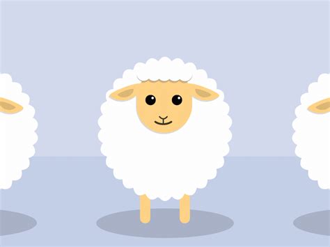 Bald Lamb by Artem Warch on Dribbble