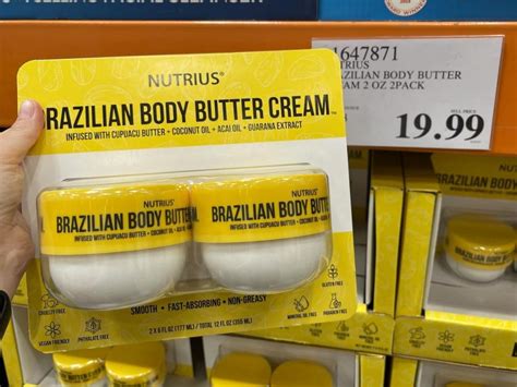 Brazilian Body Butter Cream 2-Pack Only $19.99 at Costco | Great Dupe ...