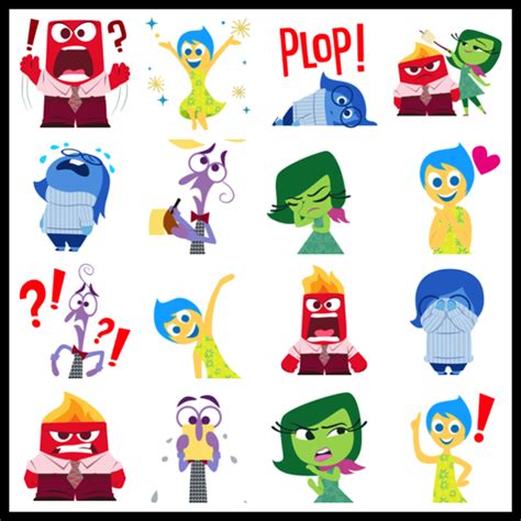 My Disney Life: Fun Find: Inside Out Emojis