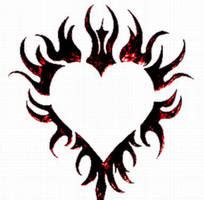 tribal heart tattoo design by BlakSkull on DeviantArt