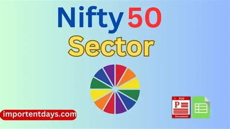 Nifty 50 Stocks List Sector Wise ( List 2024 ) PDF