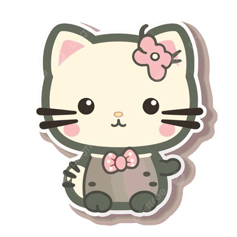 Hello Kitty Paper Sticker Decal Hello Png Download 50 - vrogue.co