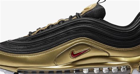 Nike Air Max 97 'Black & Metallic Gold' Release Date. Nike SNKRS