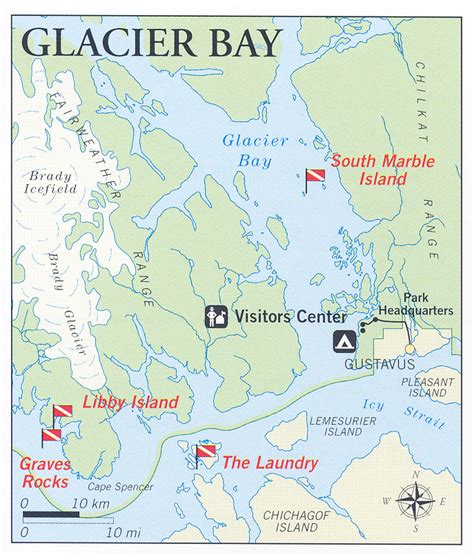 Glacier Bay National Park Map - Maping Resources