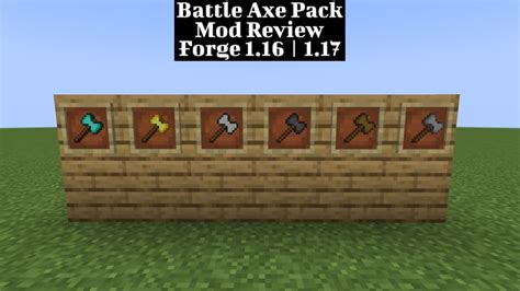 Battle Axe Pack | minecraft | mod review - Ko-fi ️ Where creators get ...