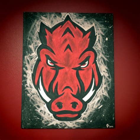 Razorback Logo - Etsy