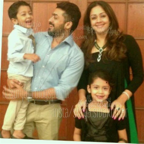 Surya And Jyothika Family : Tamil actor surya family photos with wife ...