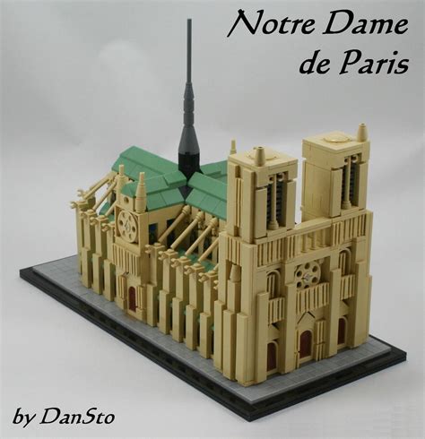 Notre Dame de Paris (LEGO Architecture) | París, Lego, Lego arquitectura