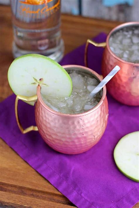 Caramel Apple Moscow Mule - A Nerd Cooks