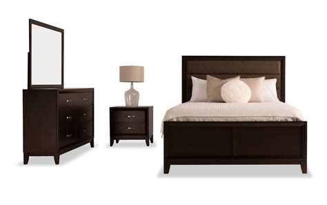 Tremont 4 Piece Queen Espresso Bedroom Set | Bob's Discount Furniture ...