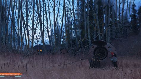 Simon Stalenhag | Concept art world, Surreal art, Film concept