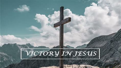 Victory in Jesus / piano instrumental hymn with lyrics - YouTube