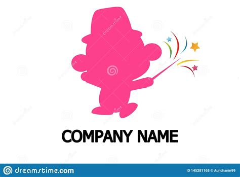 Illustration of Children Logo on White Background Stock Photo - Image of happy, idea: 145281168