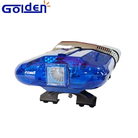 Blue Ambulance Lights Ip67 Rotating Led Tube Halogen Light Bar With Siren And Speaker - Buy ...