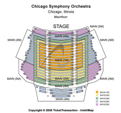 Chicago Symphony Center Tickets in Chicago Illinois, Seating Charts ...