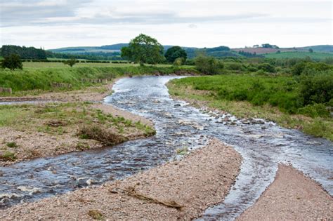 Riverbank erosion control - Breamish Valley