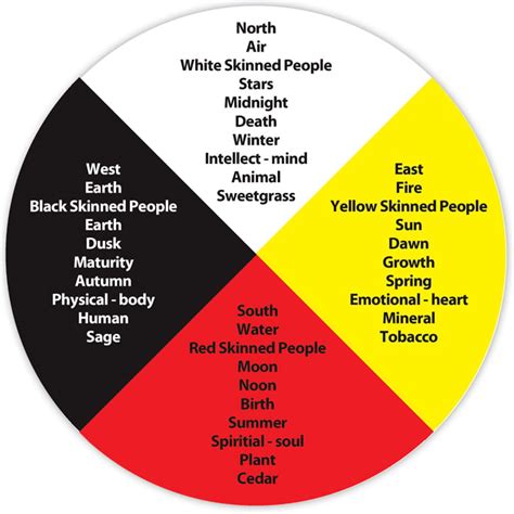 Medicine Wheel Physical Examples